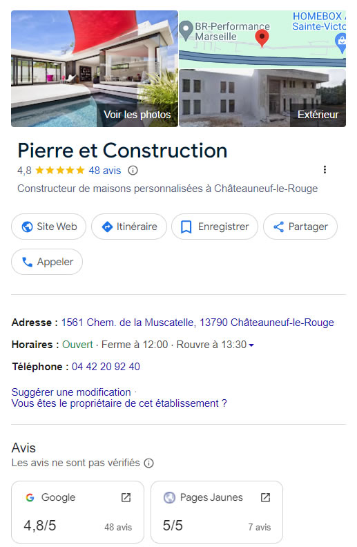 Pierre et construction, constructeur de maison en PACA 