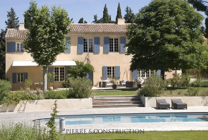 rénovation d’une maison provençale dans le Lubéron